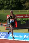 Mo Farah winning the mens 2 Miles with a British record at the Sainsbury's Birmingham Grand Prix. Photos: David T. Hewitson/Sports for All Pics